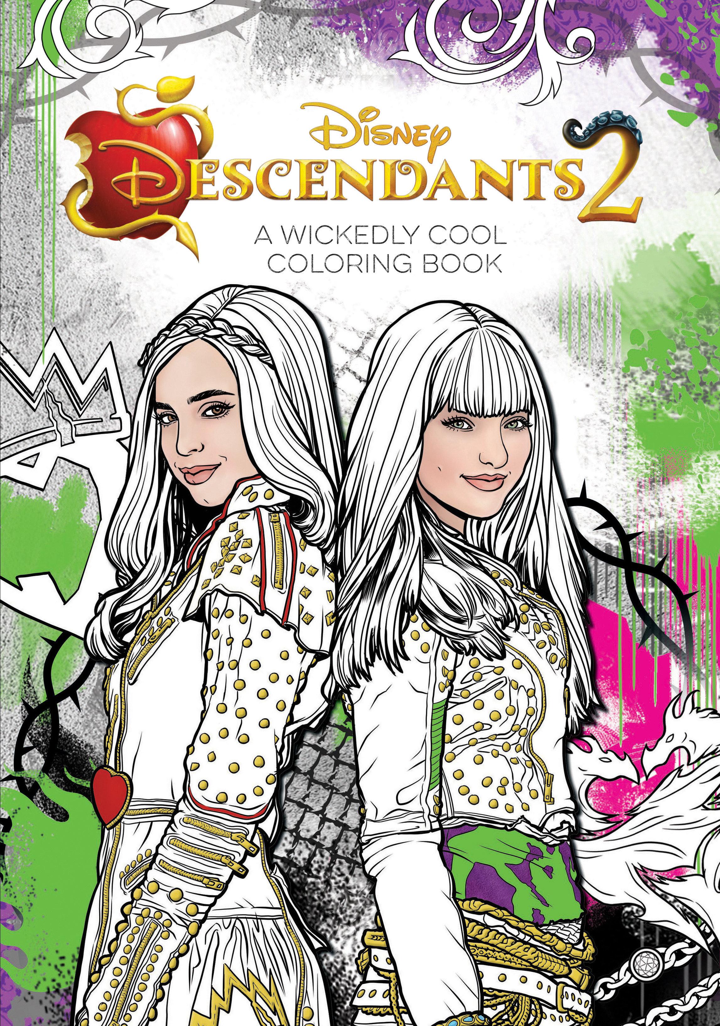 Vorderes Coverbild Descendants 2: A Wickedly Cool Coloring Book
