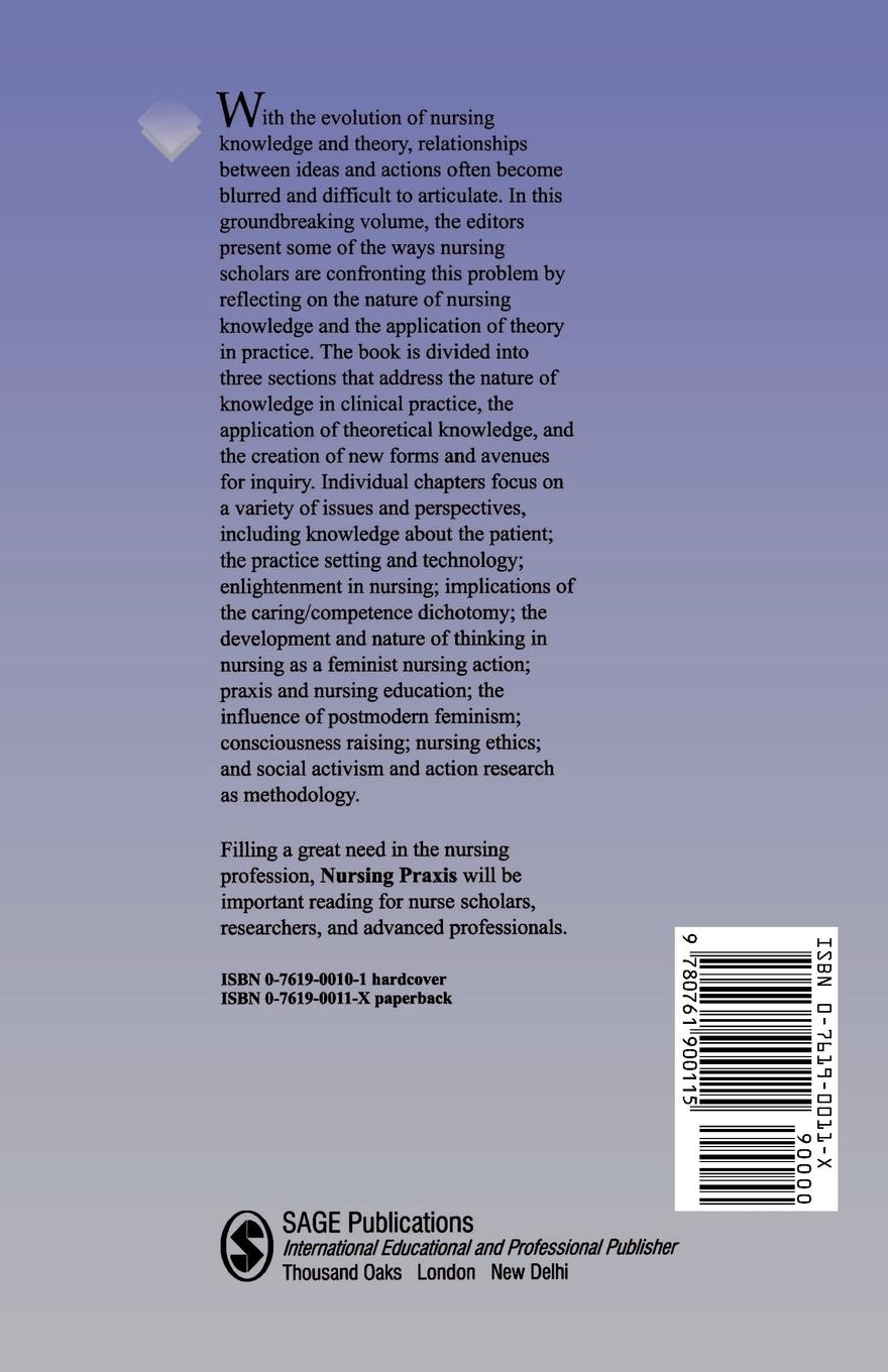 Rückseitencover Nursing Praxis