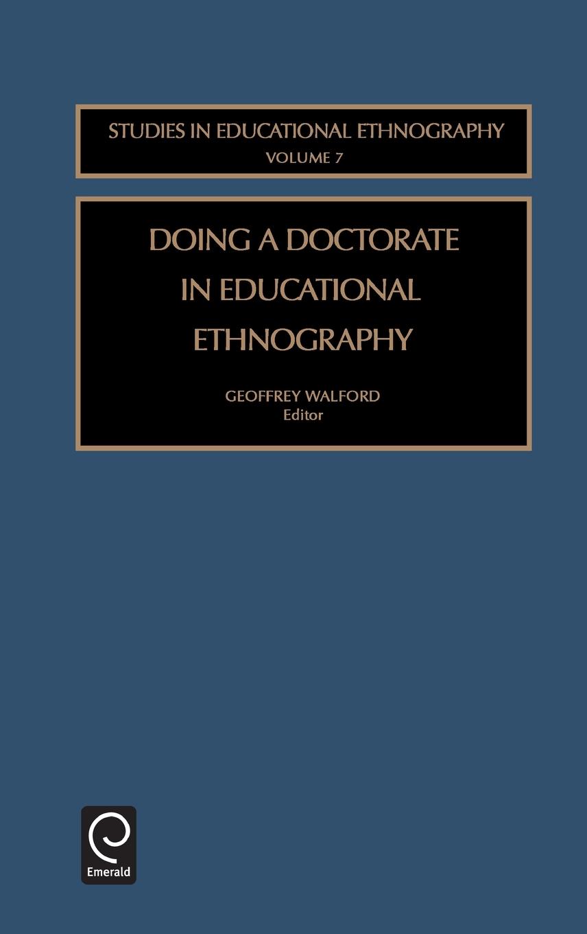 Vorderes Coverbild Doing a Doctorate in Educational Ethnography