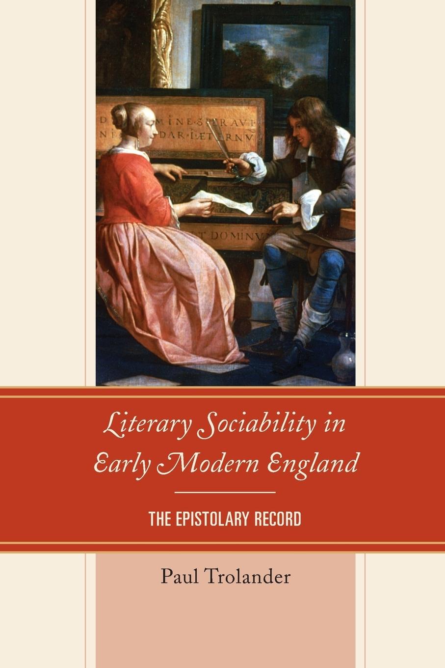 Vorderes Coverbild Literary Sociability in Early Modern England