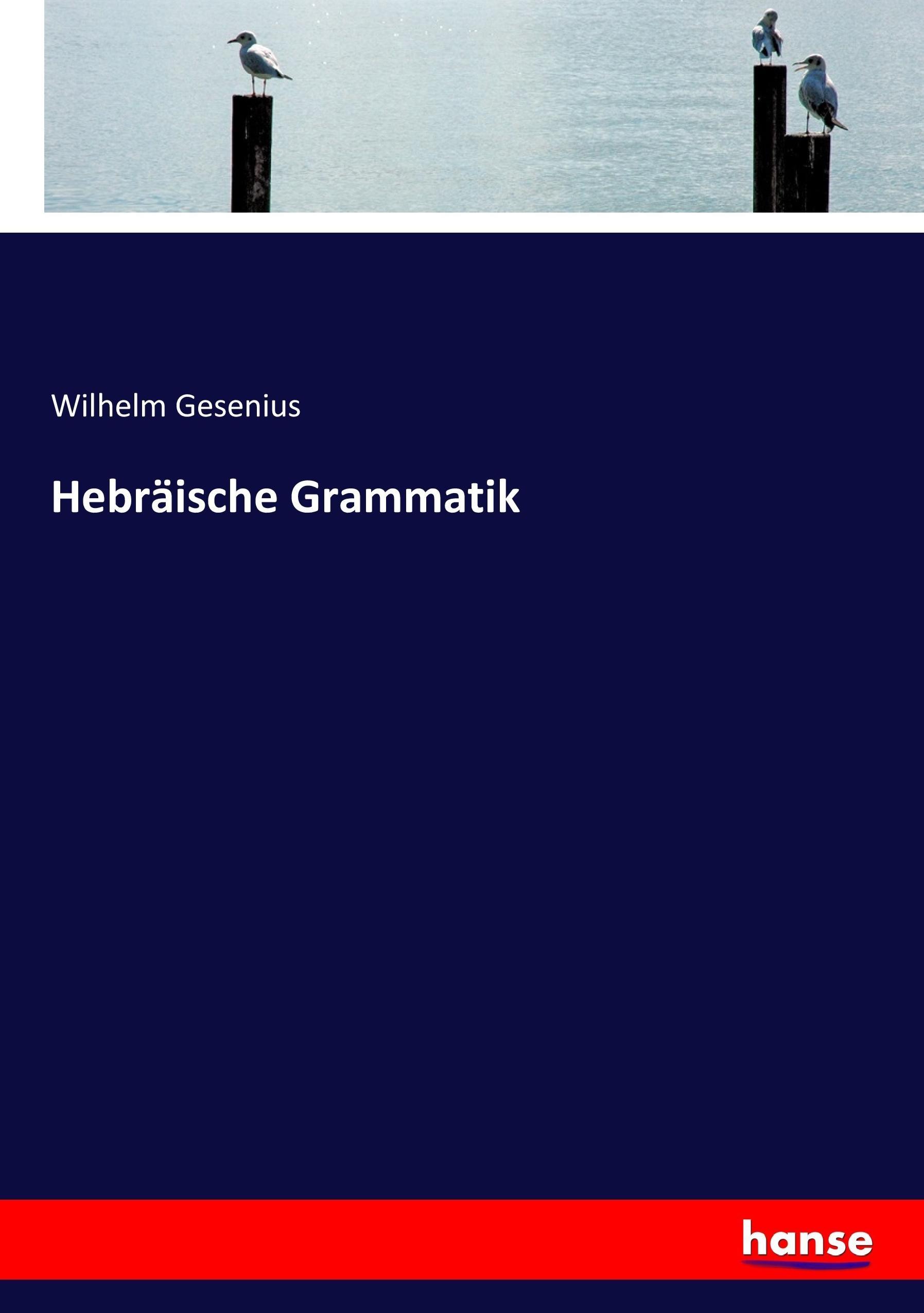 Vorderes Coverbild Hebräische Grammatik
