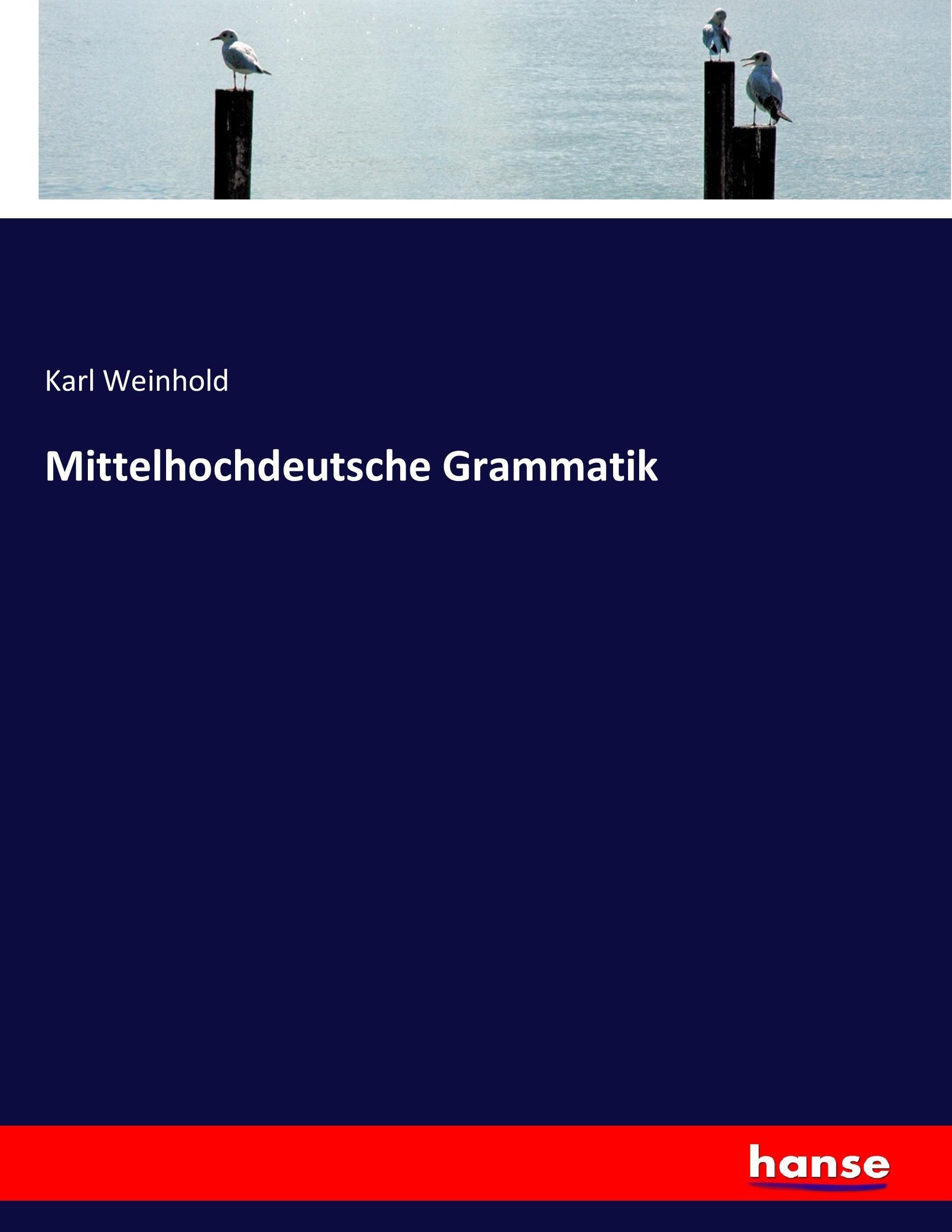 Vorderes Coverbild Mittelhochdeutsche Grammatik