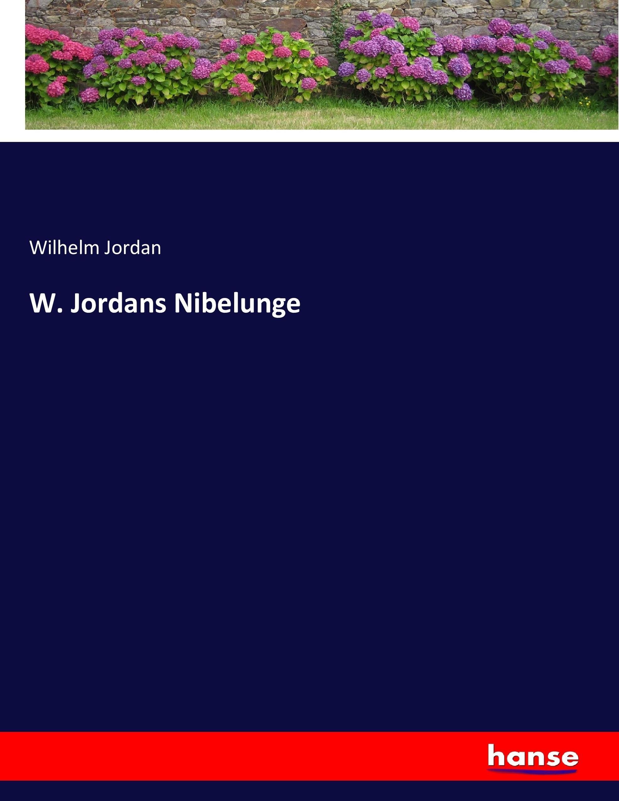 Vorderes Coverbild W. Jordans Nibelunge