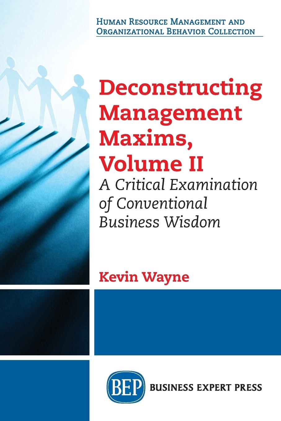 Vorderes Coverbild Deconstructing Management Maxims, Volume II