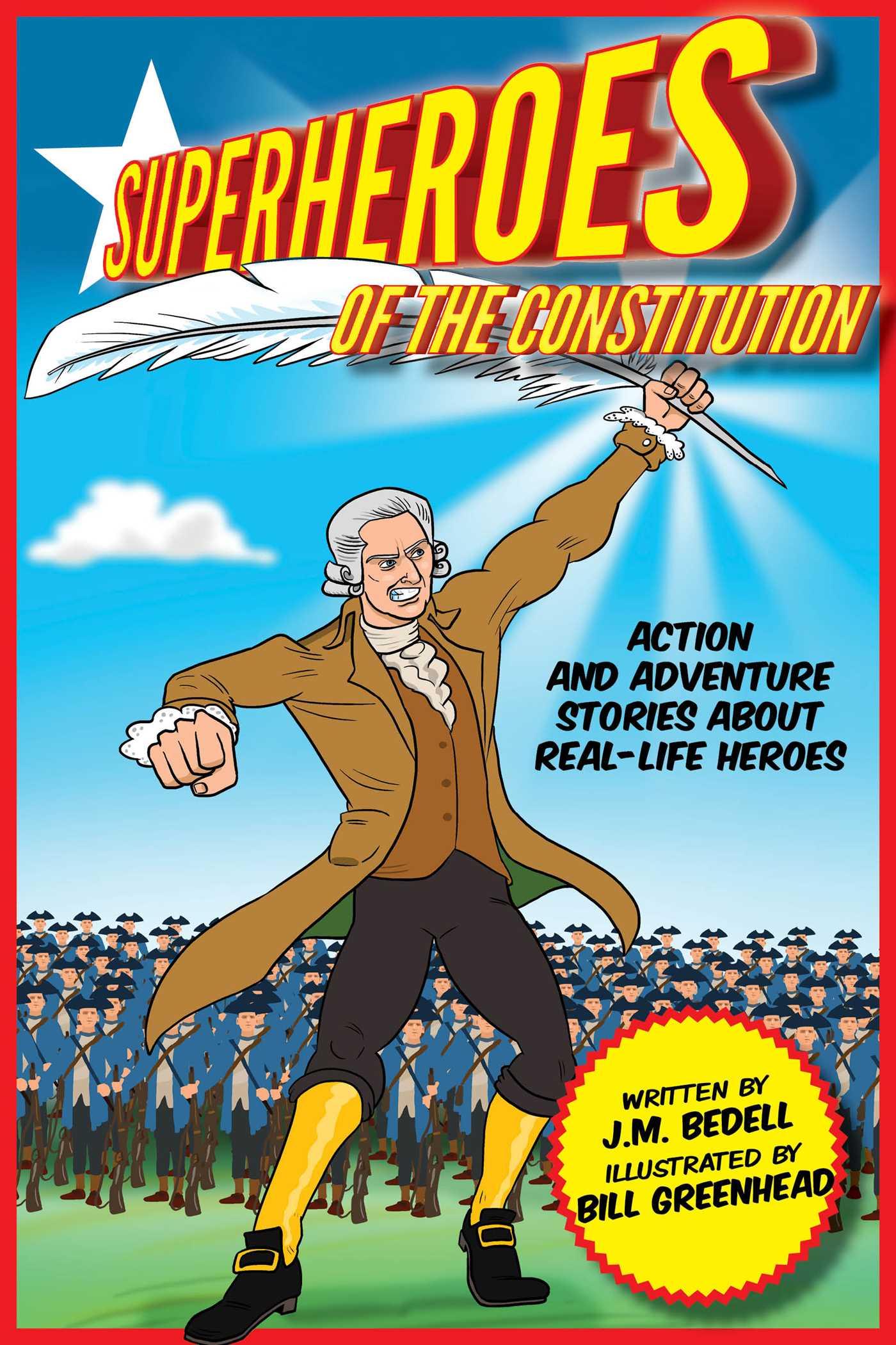 Vorderes Coverbild Superheroes of the Constitution