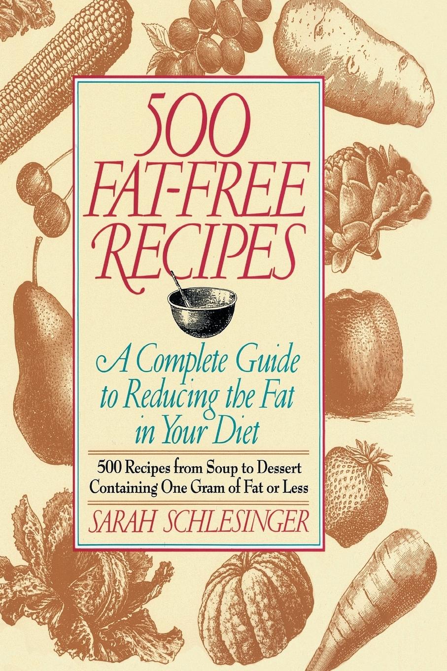 Vorderes Coverbild 500 Fat Free Recipes