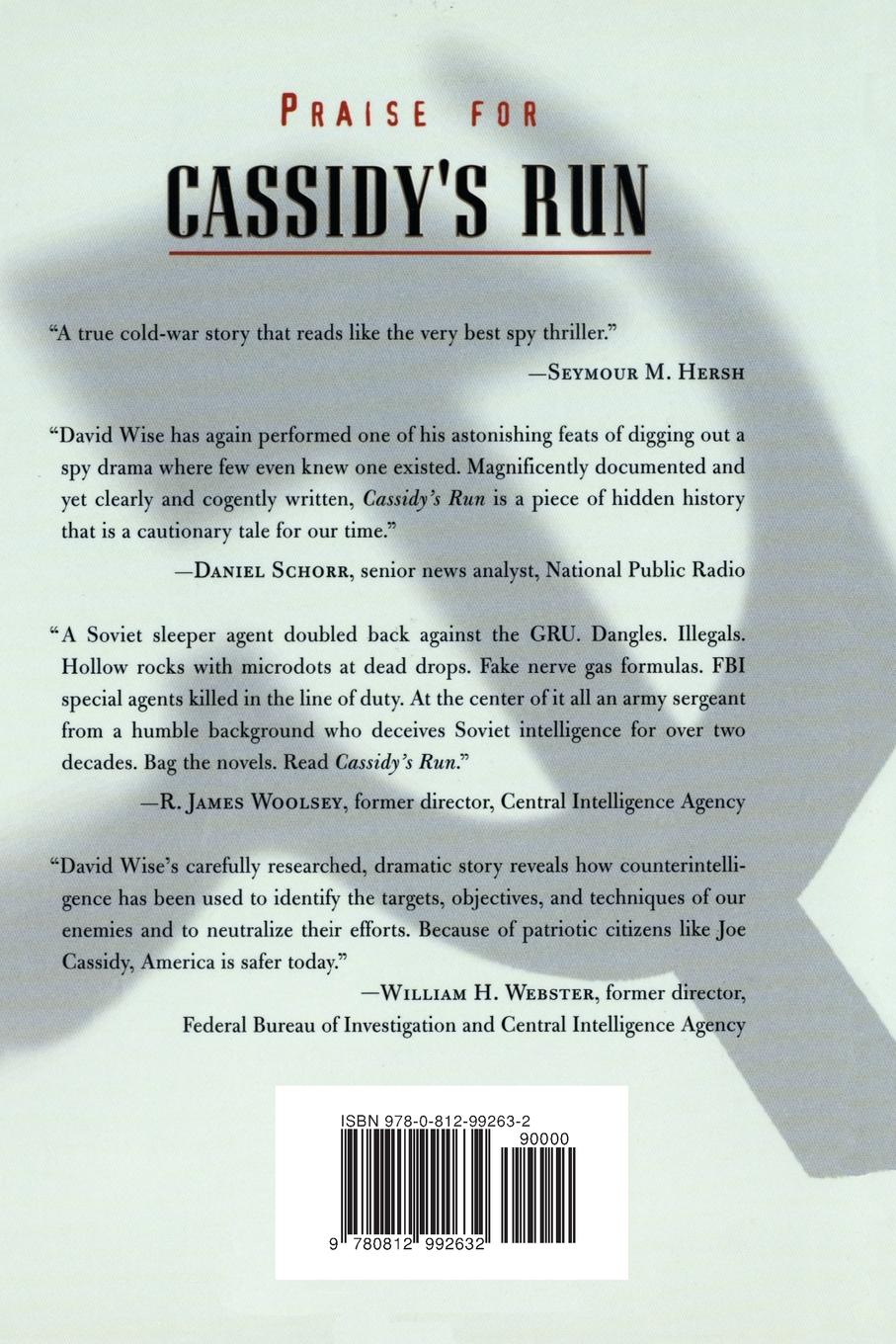 Rückseitencover Cassidy's Run