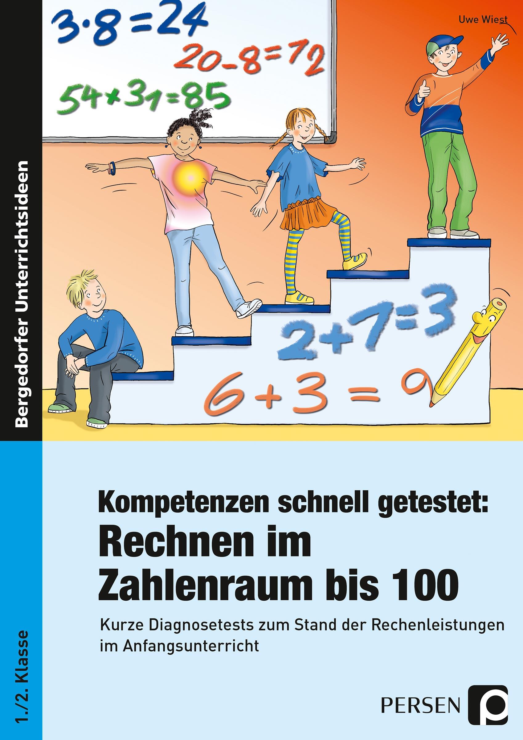 Vorderes Coverbild Kompetenzen schnell getestet: Rechnen ZR bis 100