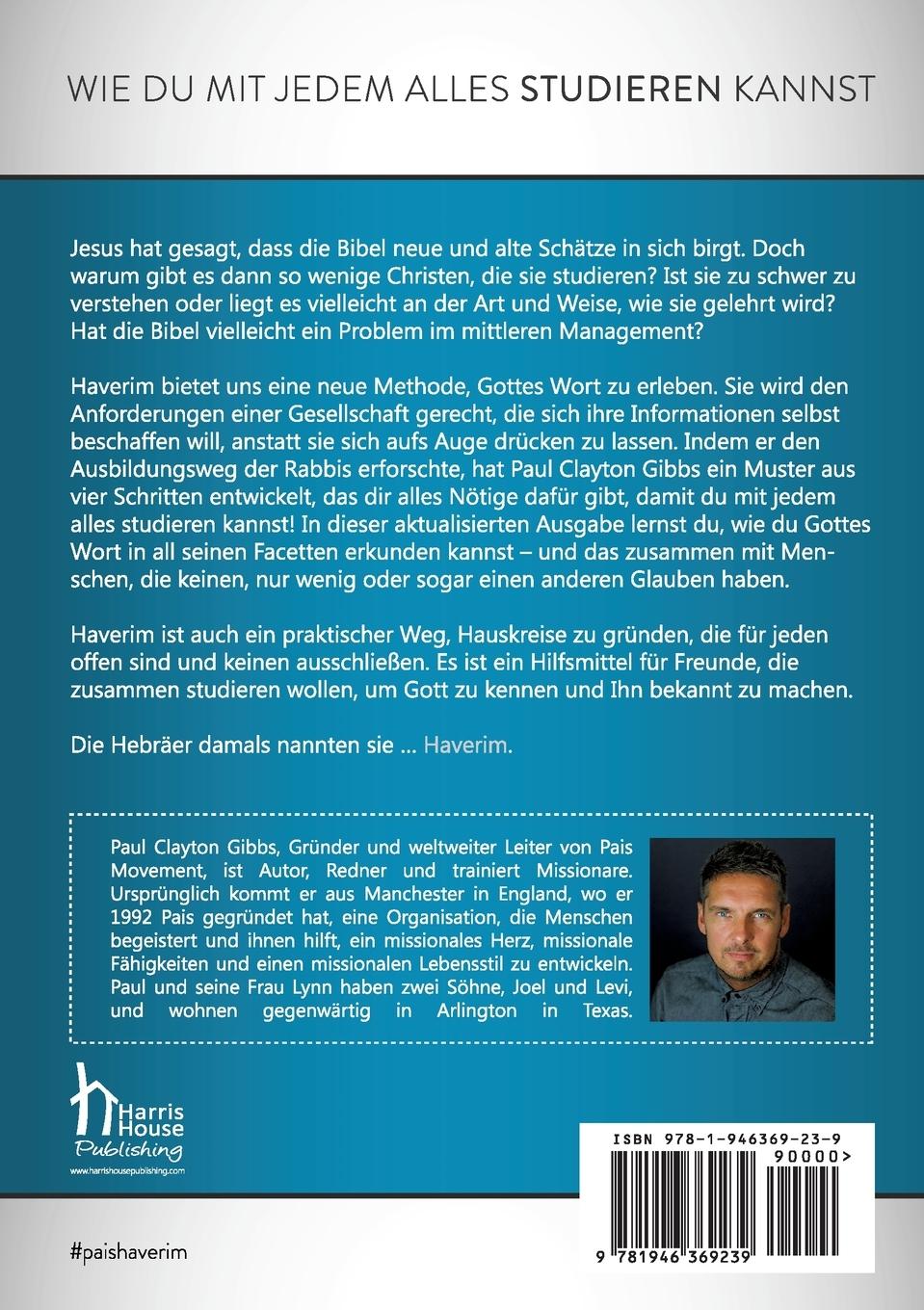 Rückseitencover Haverim: Wie du mit jedem alles studieren kannst