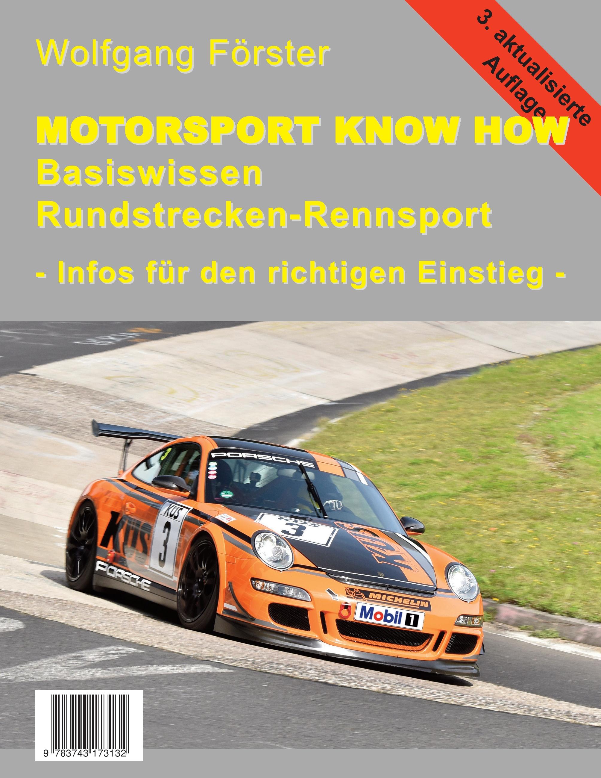 Vorderes Coverbild Basiswissen Rundstrecken-Rennsport