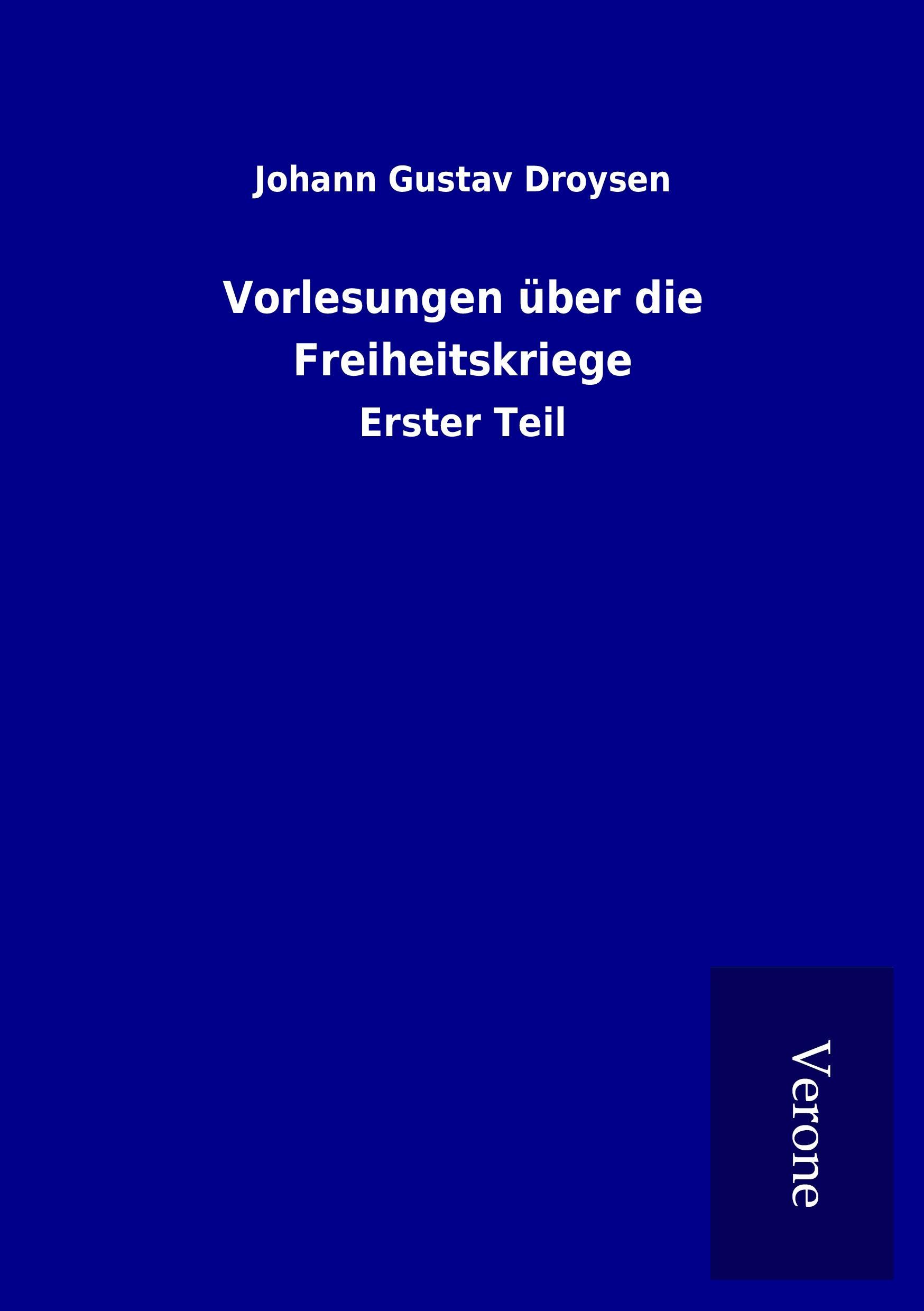 Vorderes Coverbild Vorlesungen über die Freiheitskriege