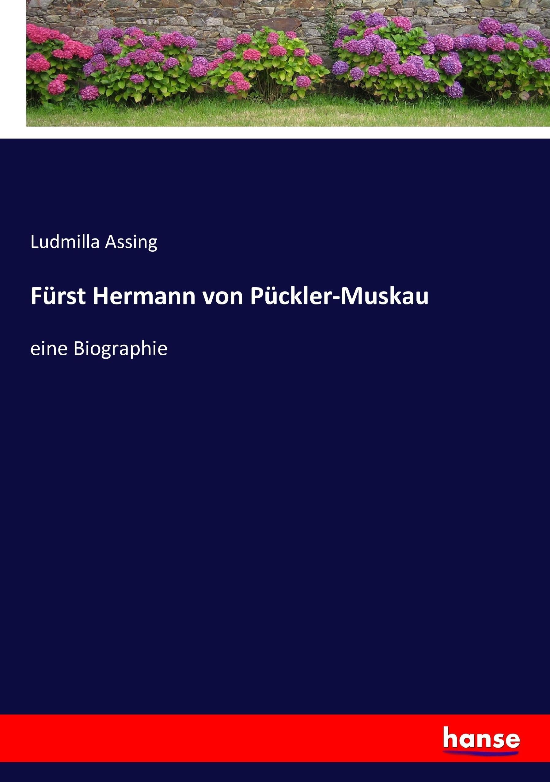 Vorderes Coverbild Fürst Hermann von Pückler-Muskau