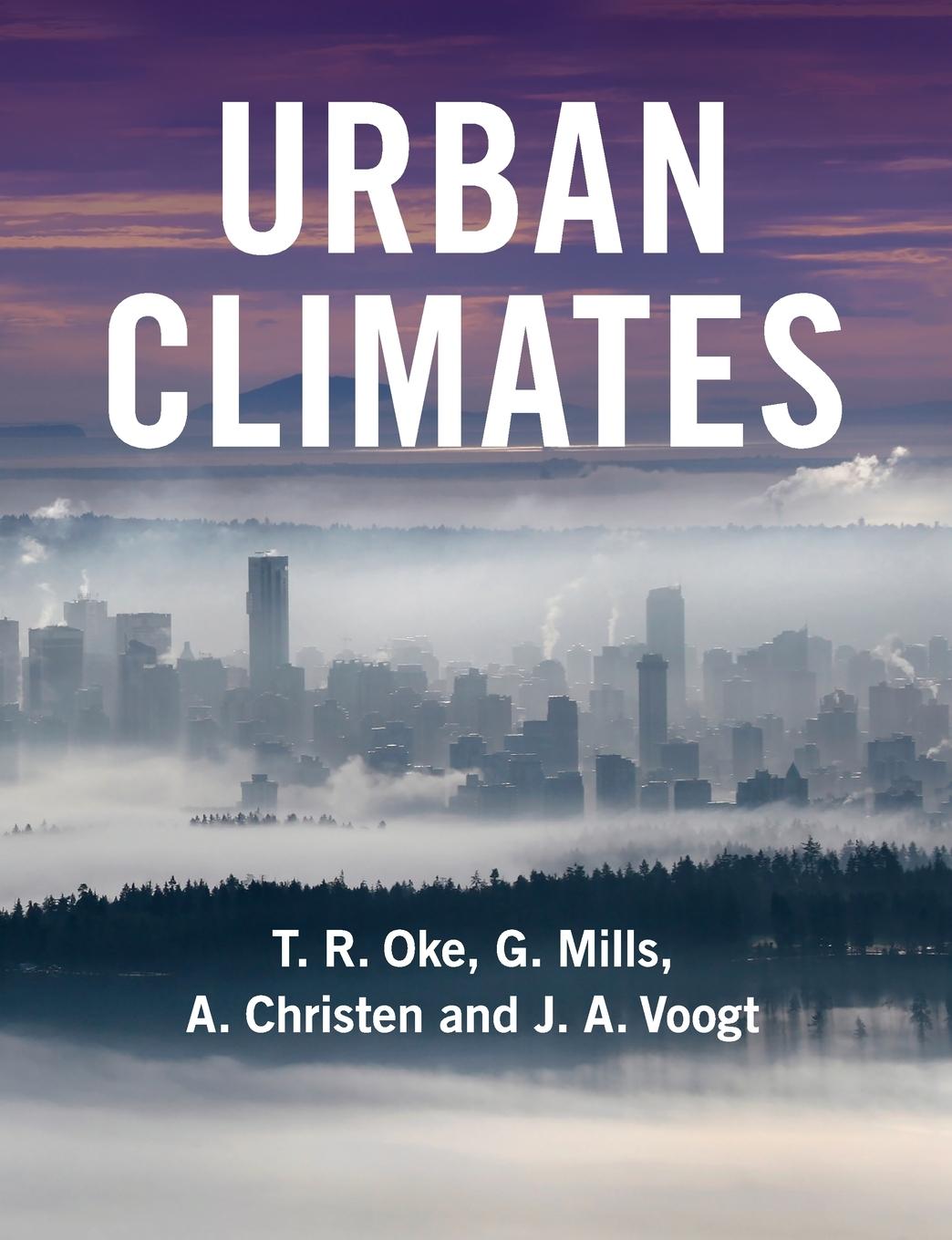 Vorderes Coverbild Urban Climates