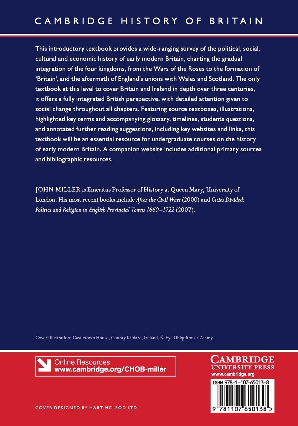 Rückseitencover Early Modern Britain, 1450-1750