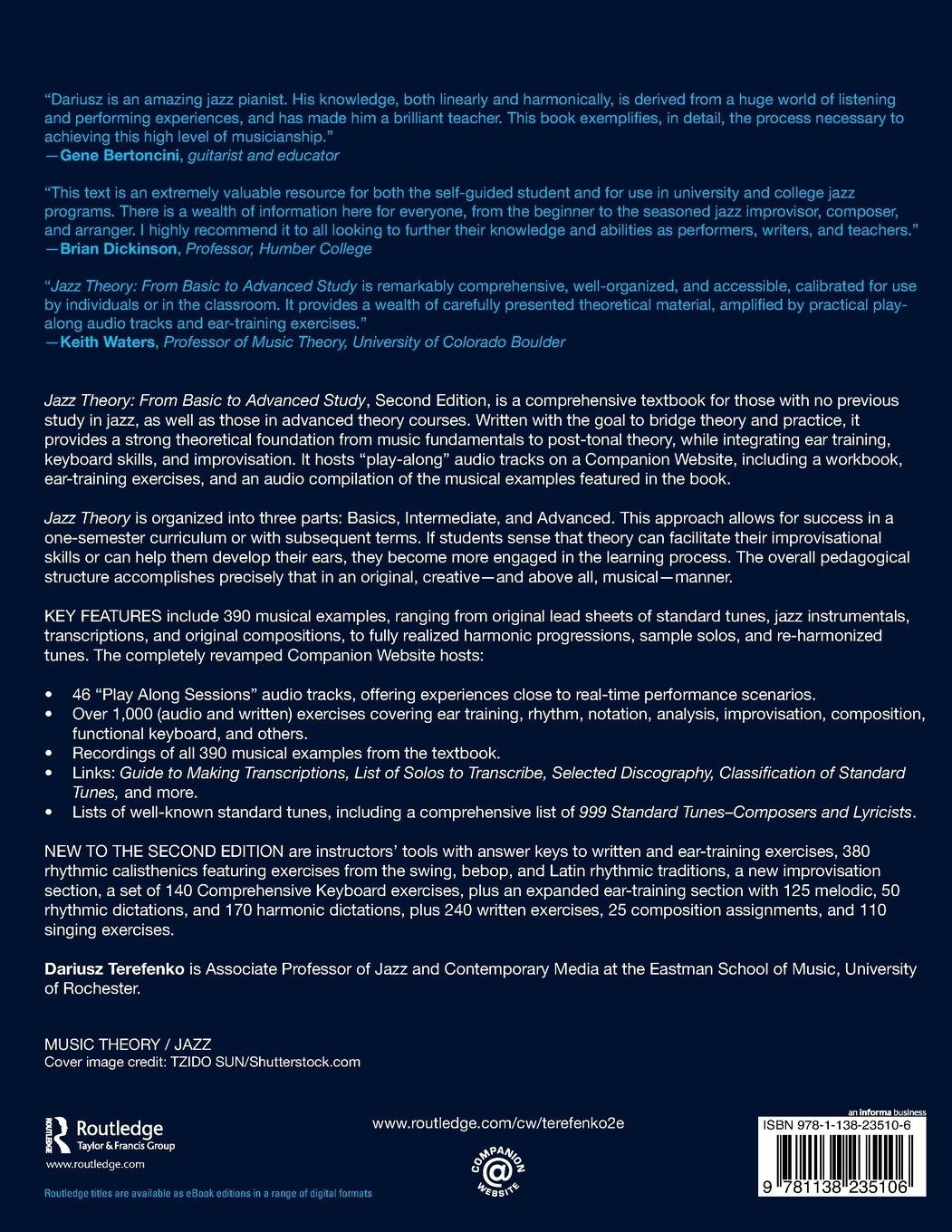 Rückseitencover Jazz Theory