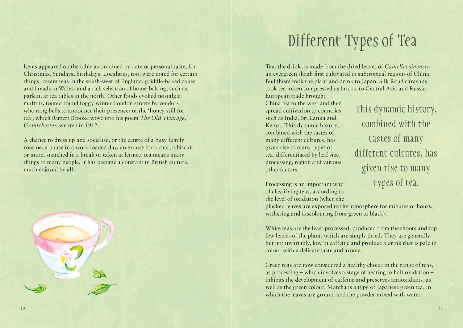 Beispielinhalt (Bild) The National Trust Book of Afternoon Tea