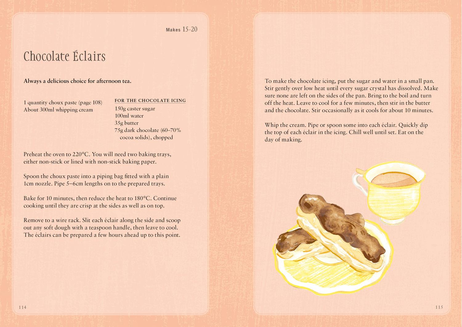 Beispielinhalt (Bild) The National Trust Book of Afternoon Tea