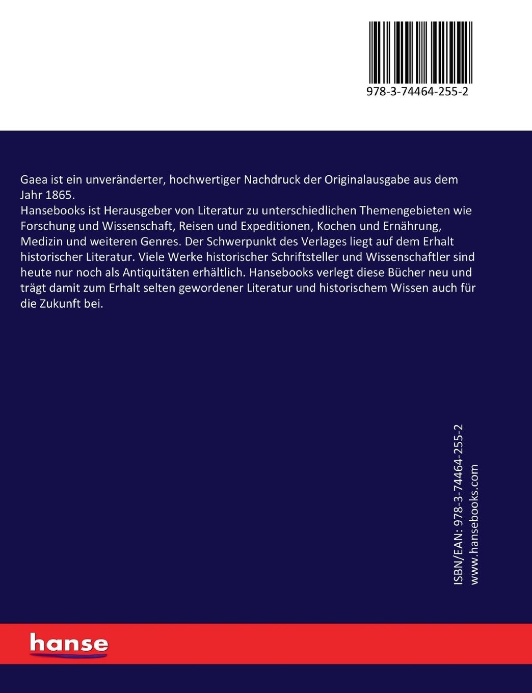 Rückseitencover Gaea