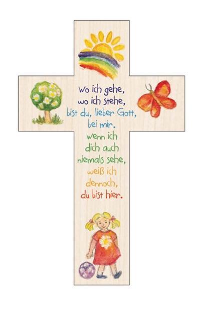 Vorderes Coverbild Kinderkreuz Wo ich gehe, wo ich stehe ...
