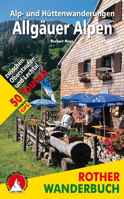 Vorderes Coverbild Rother Wanderbuch / Alp- und Hüttenwanderungen Allgäuer Alpen