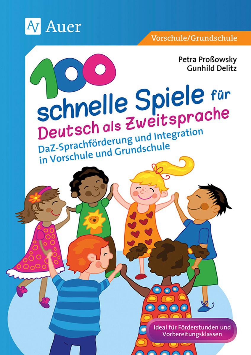 Vorderes Coverbild 100 schnelle Spiele für Deutsch als Zweitsprache
