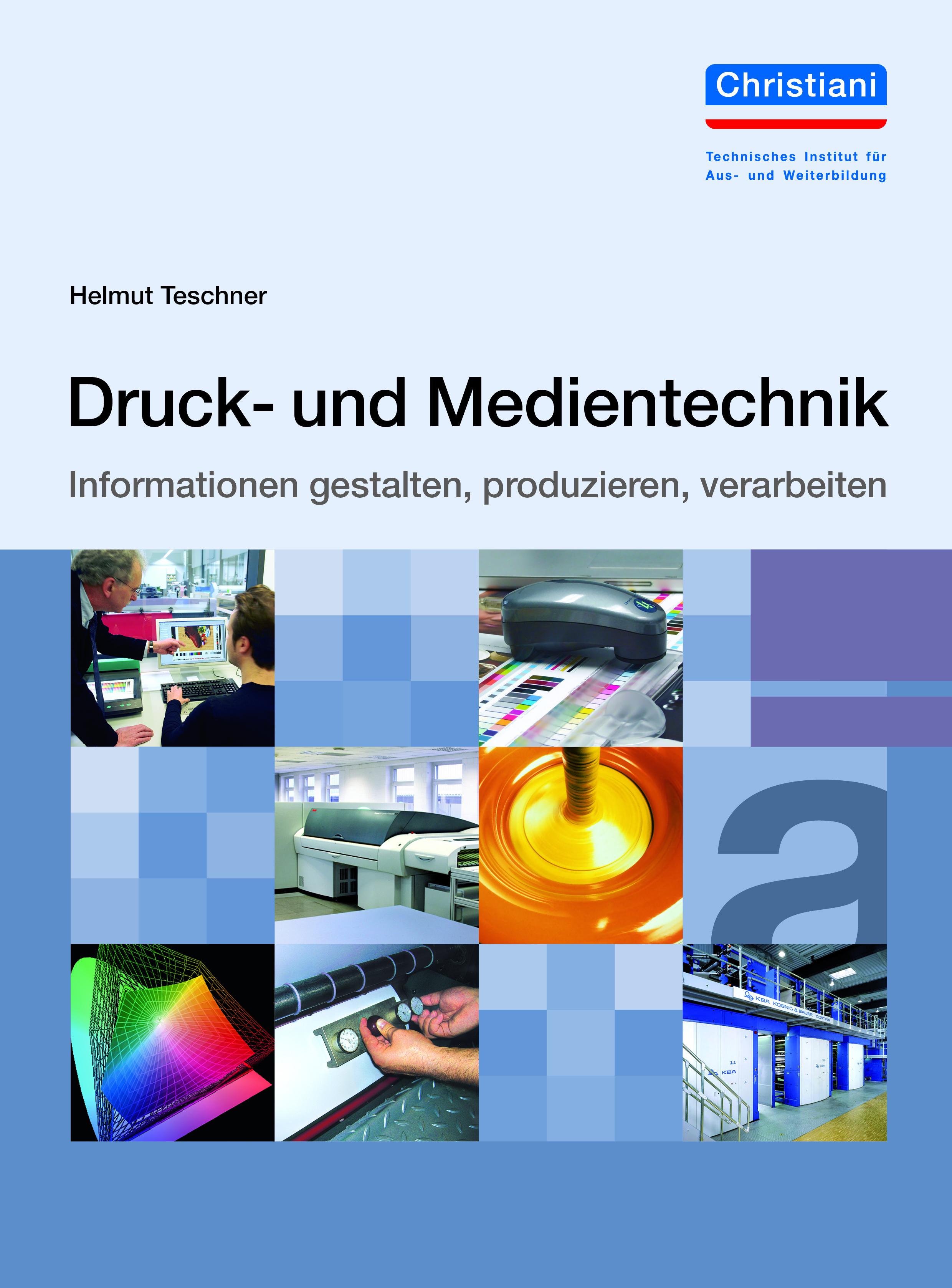 Vorderes Coverbild Druck- und Medientechnik