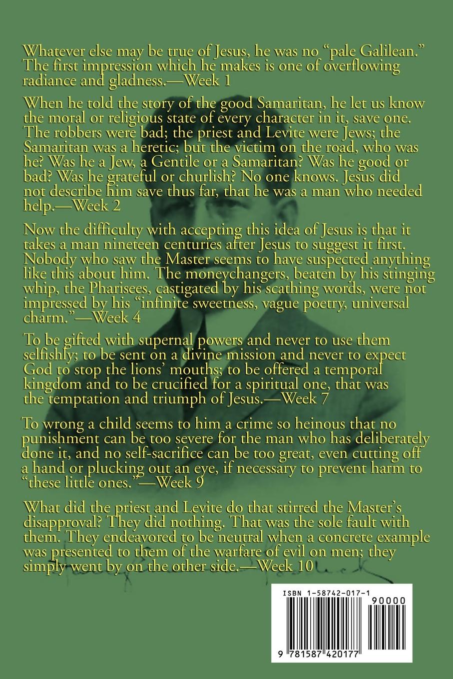 Rückseitencover The Manhood of the Master