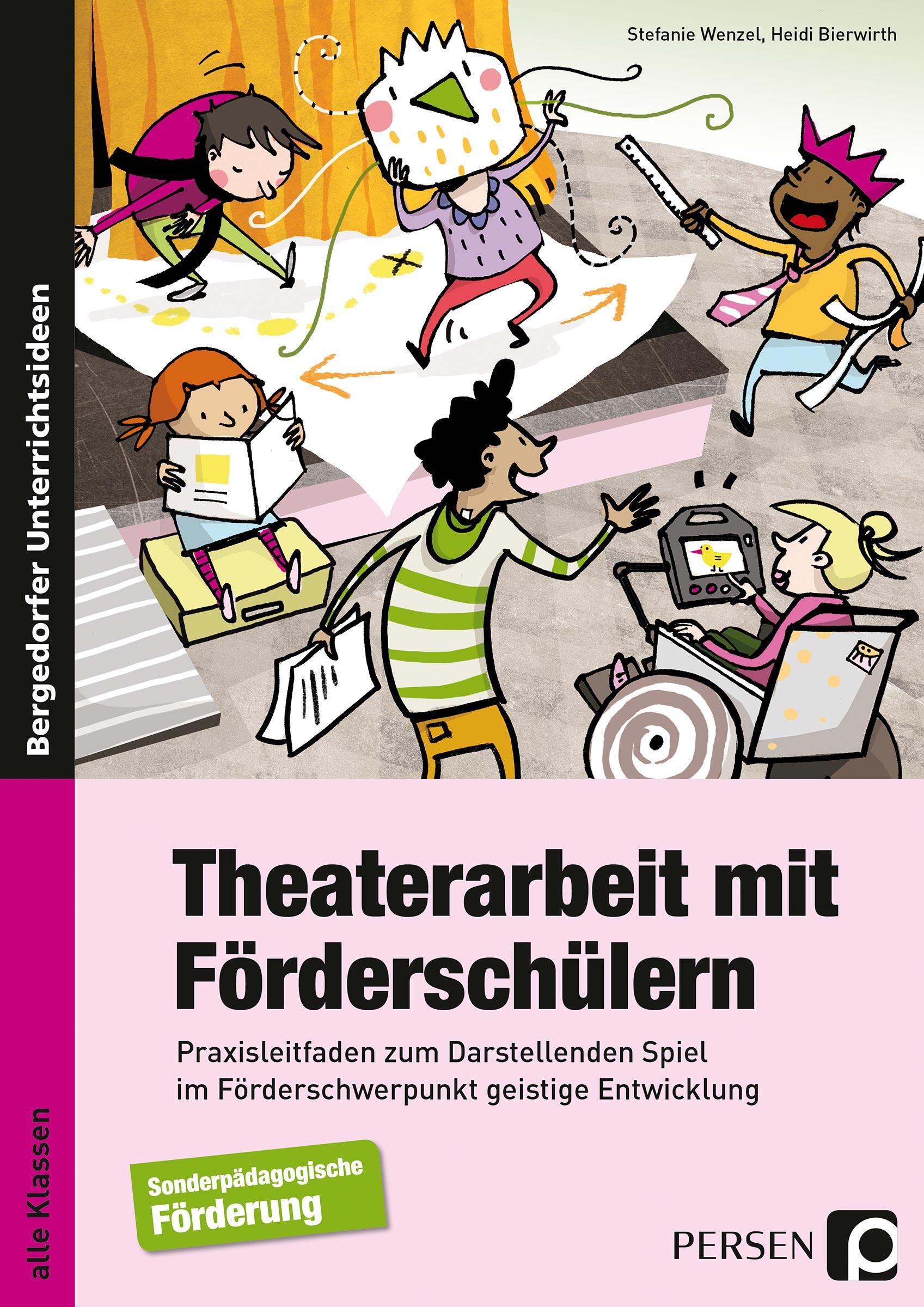 Vorderes Coverbild Theaterarbeit mit Förderschülern