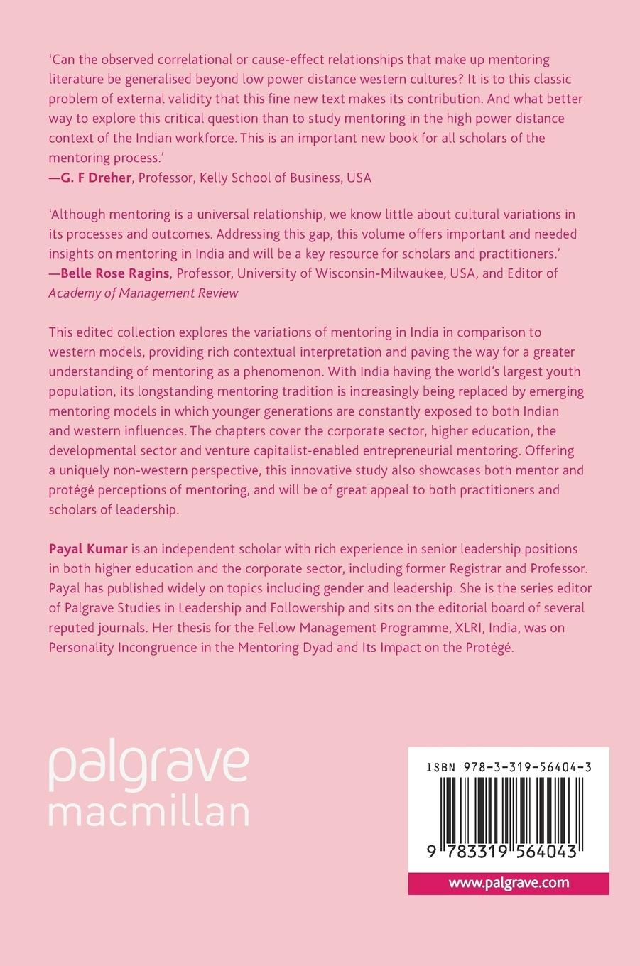 Rückseitencover Exploring Dynamic Mentoring Models in India