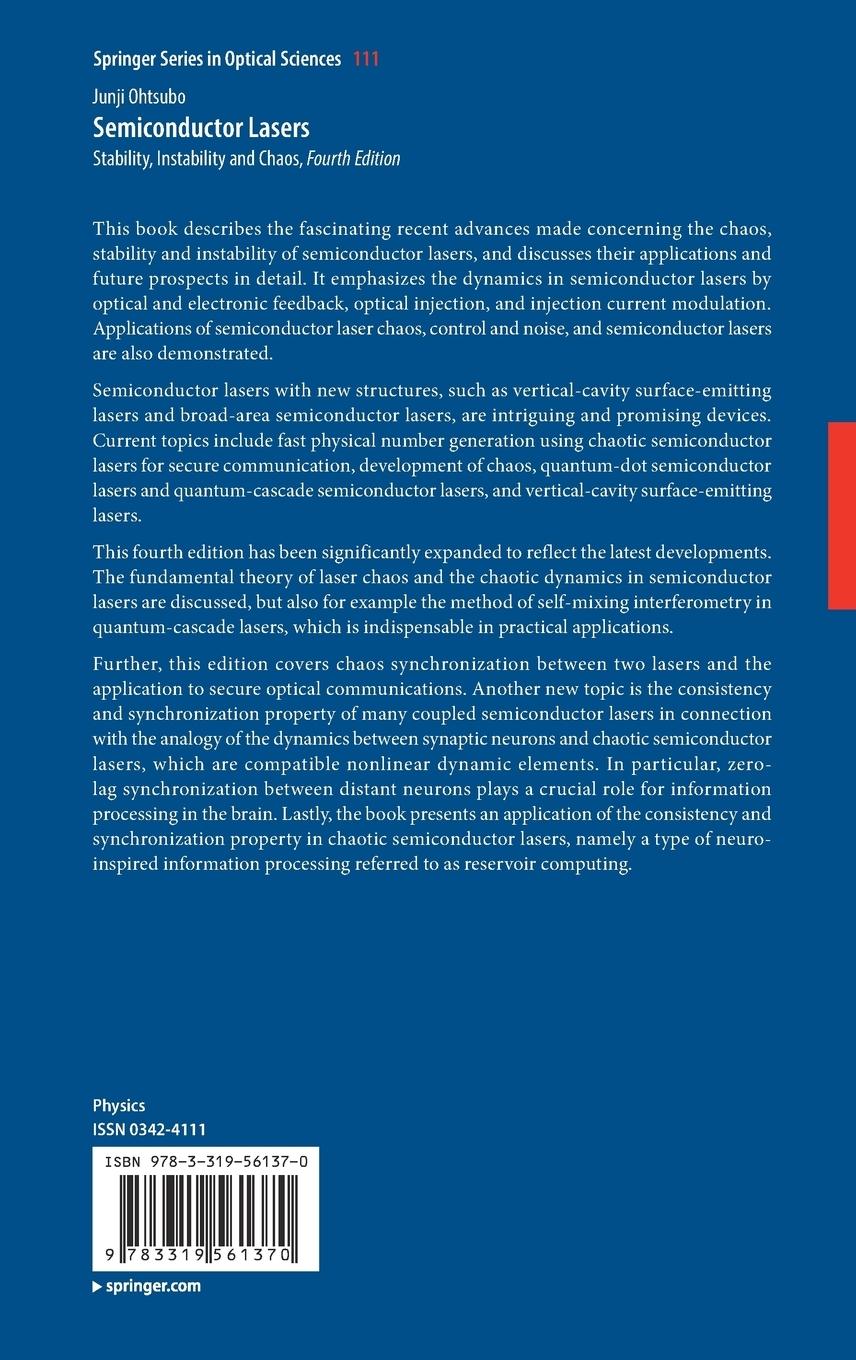 Rückseitencover Semiconductor Lasers