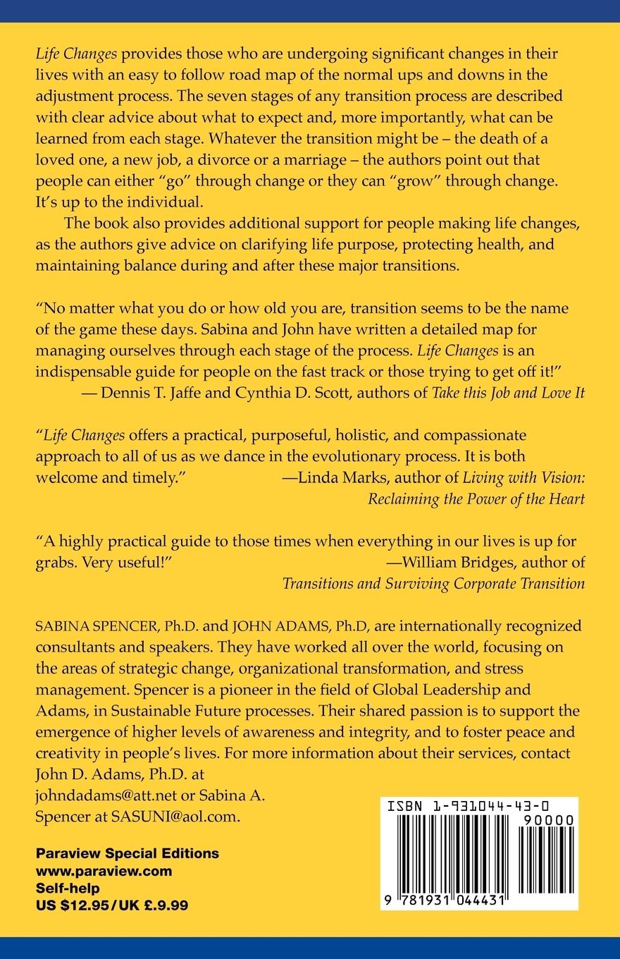 Rückseitencover Life Changes