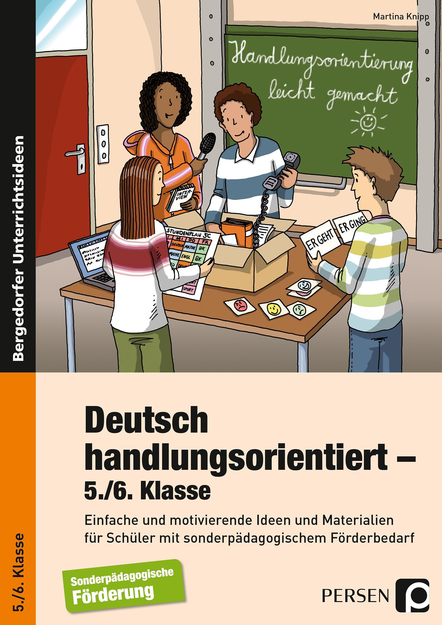 Vorderes Coverbild Deutsch handlungsorientiert - 5./6. Klasse