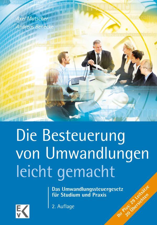 Vorderes Coverbild Die Steuer bei Umwandlungen- leicht gemacht