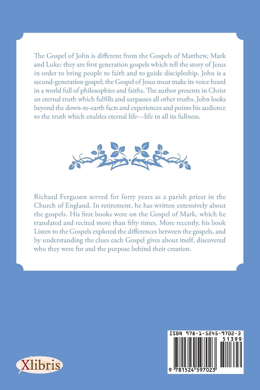 Rückseitencover A Reading of John