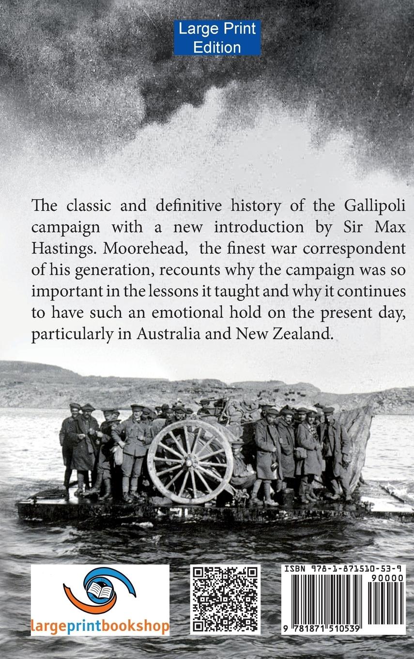 Rückseitencover Gallipoli (Large Print Edition)