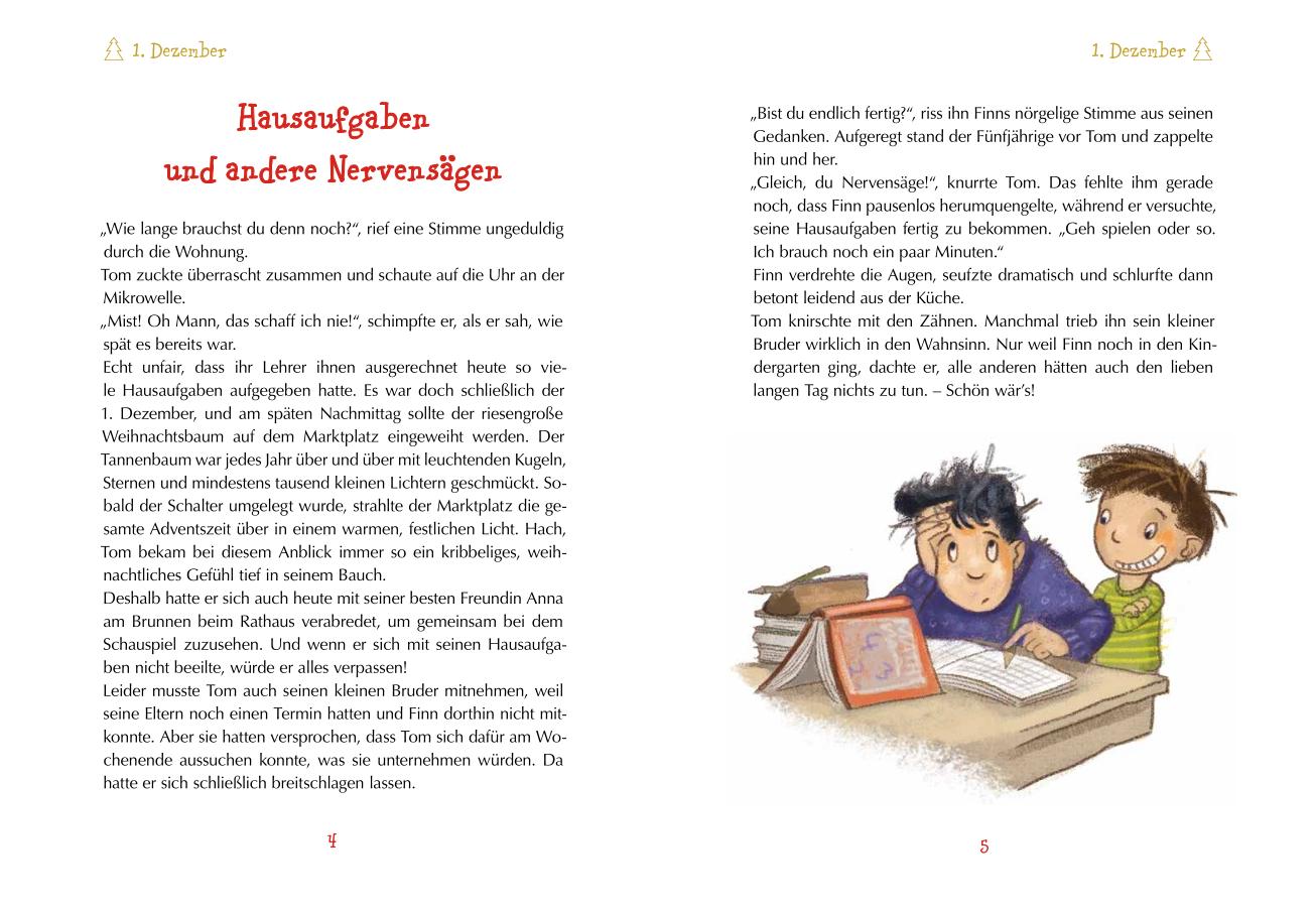 Beispielinhalt (Bild) Drei Weihnachtsdetektive sind nicht zu bremsen