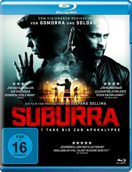 Vorderes Coverbild Suburra - 7 Tage bis zur Apokalypse