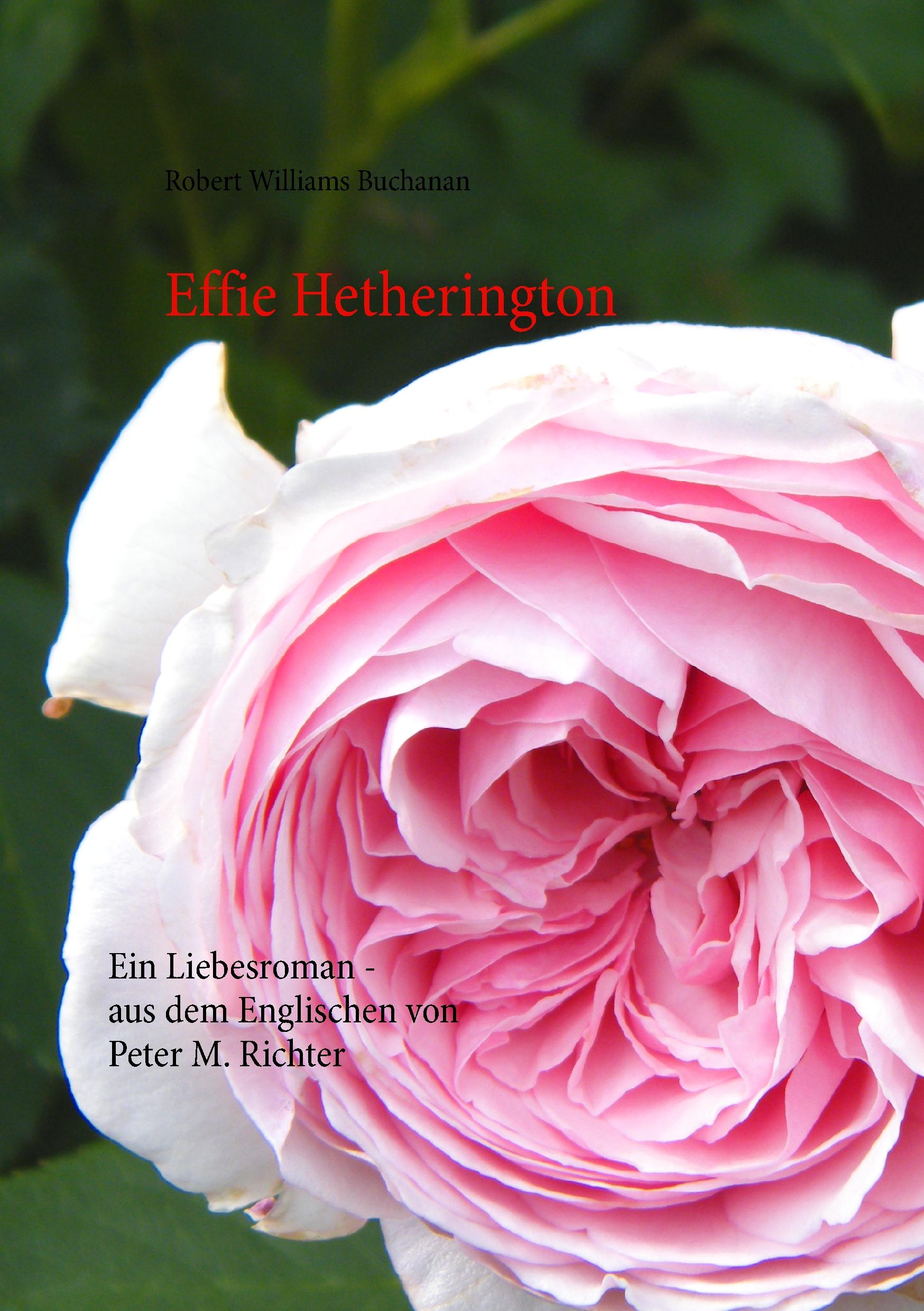 Vorderes Coverbild Effie Hetherington