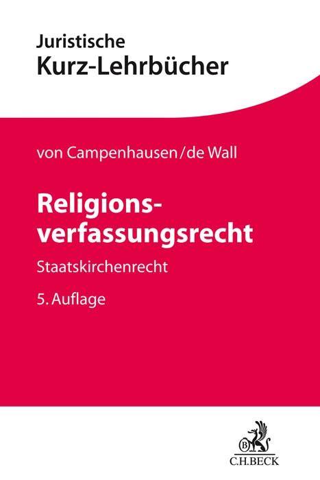 Vorderes Coverbild Religionsverfassungsrecht
