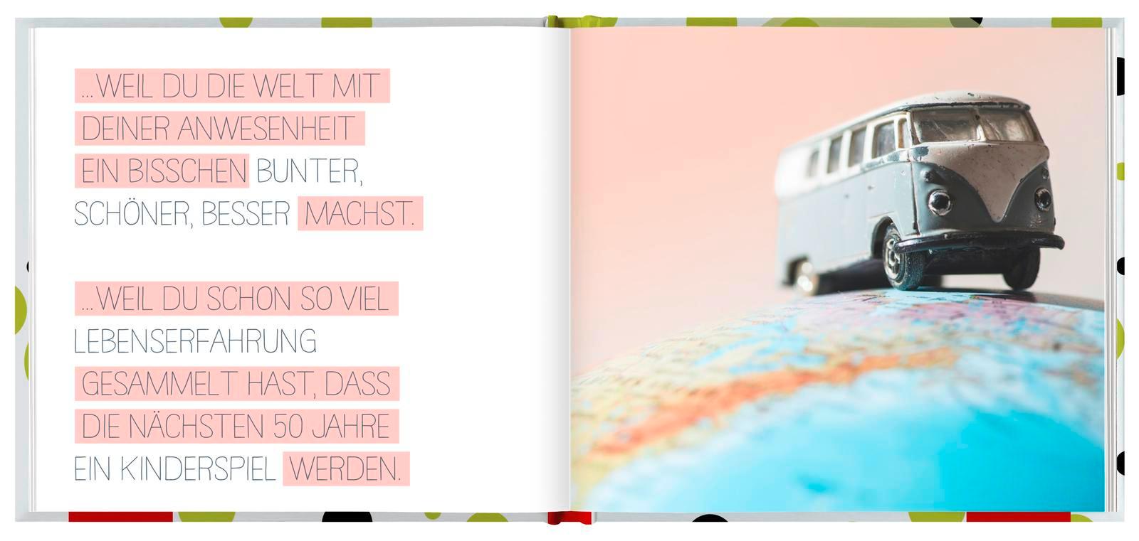 Beispielinhalt (Bild) 50 ist absolut wundervoll