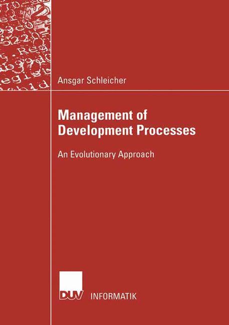 Vorderes Coverbild Management of Development Processes