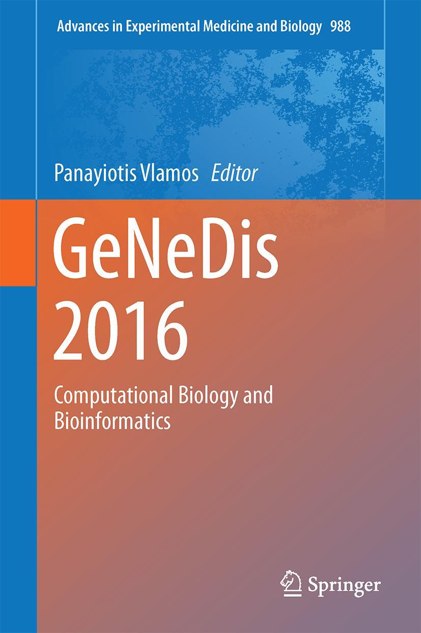 Vorderes Coverbild GeNeDis 2016