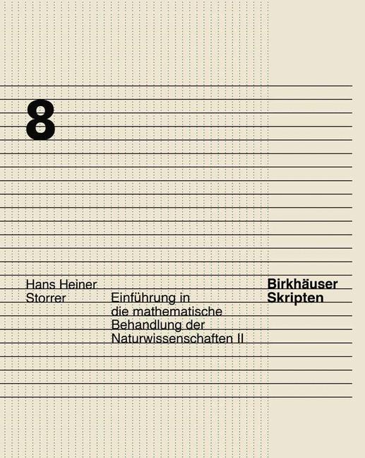 Vorderes Coverbild Einführung in die mathematische Behandlung der Naturwissenschaften II