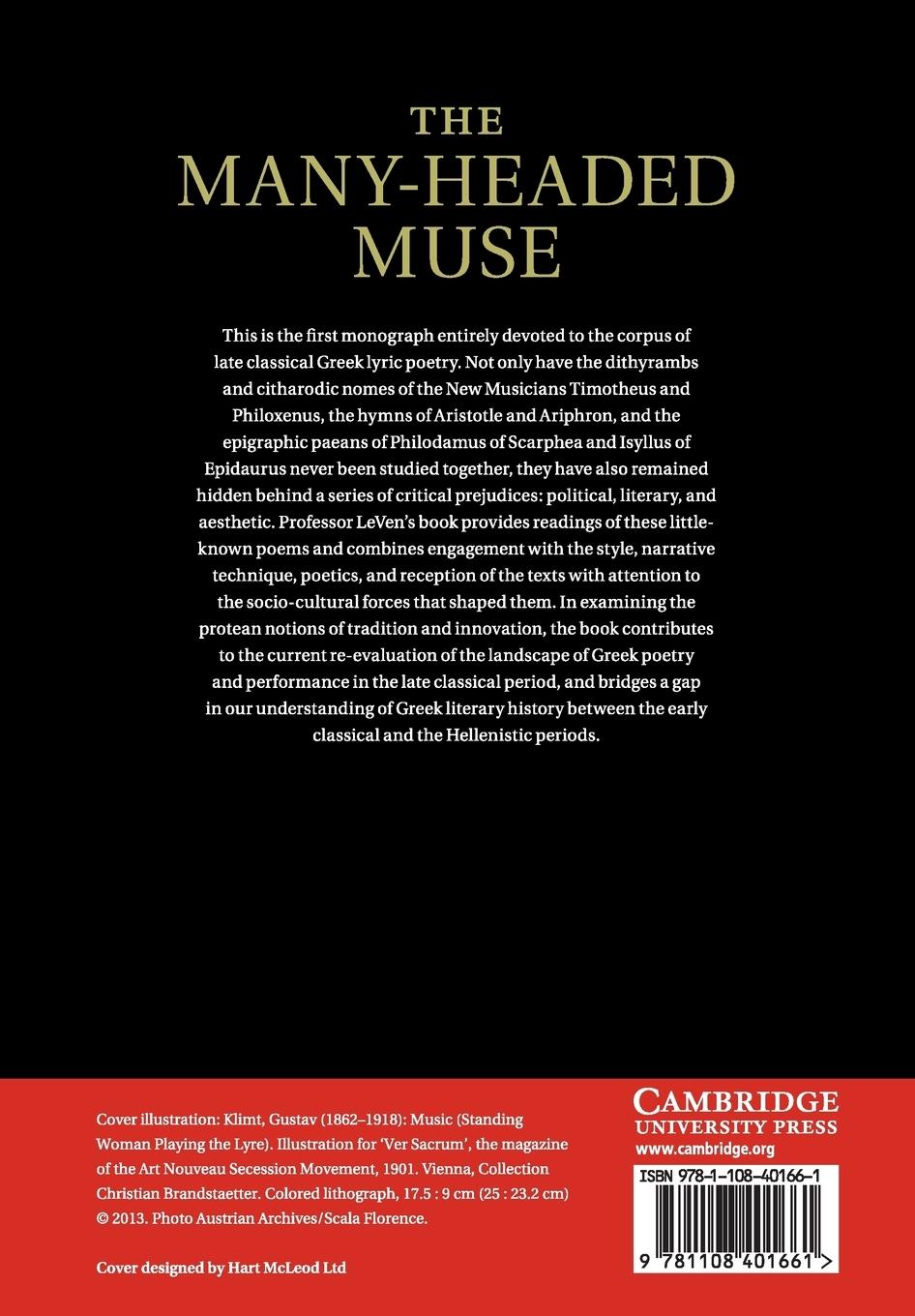 Rückseitencover The Many-Headed Muse