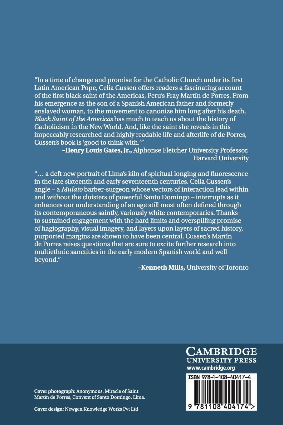 Rückseitencover Black Saint of the Americas