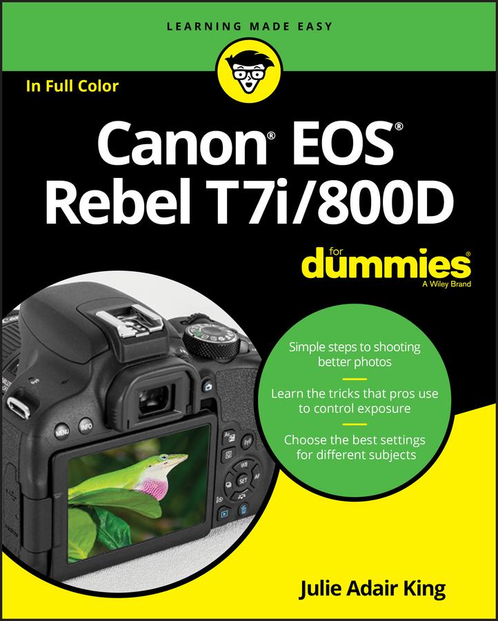 Vorderes Coverbild Canon EOS Rebel T7i/800D for Dummies