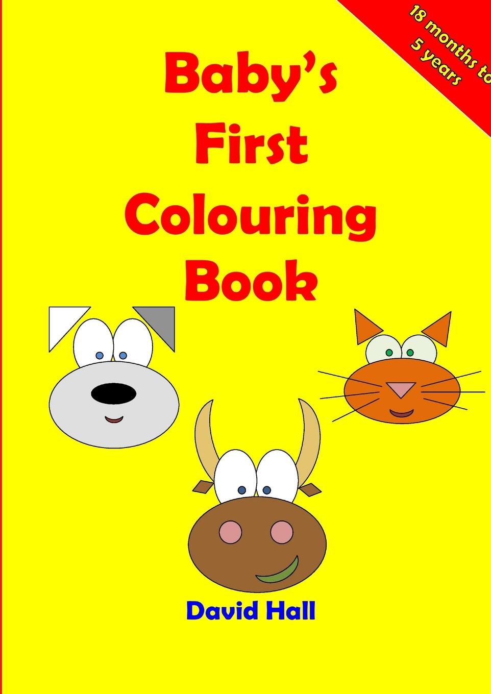 Vorderes Coverbild Baby's First Colouring Book