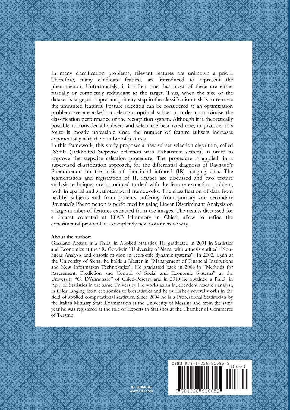 Rückseitencover Supervised Classification of Thermal High-Resolution Infrared Images