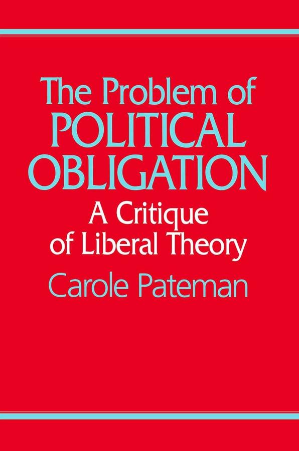 Vorderes Coverbild The Problem of Political Obligation