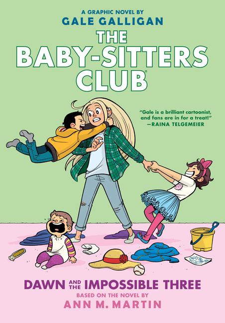 Vorderes Coverbild Dawn and the Impossible Three: A Graphic Novel (the Baby-Sitters Club #5)